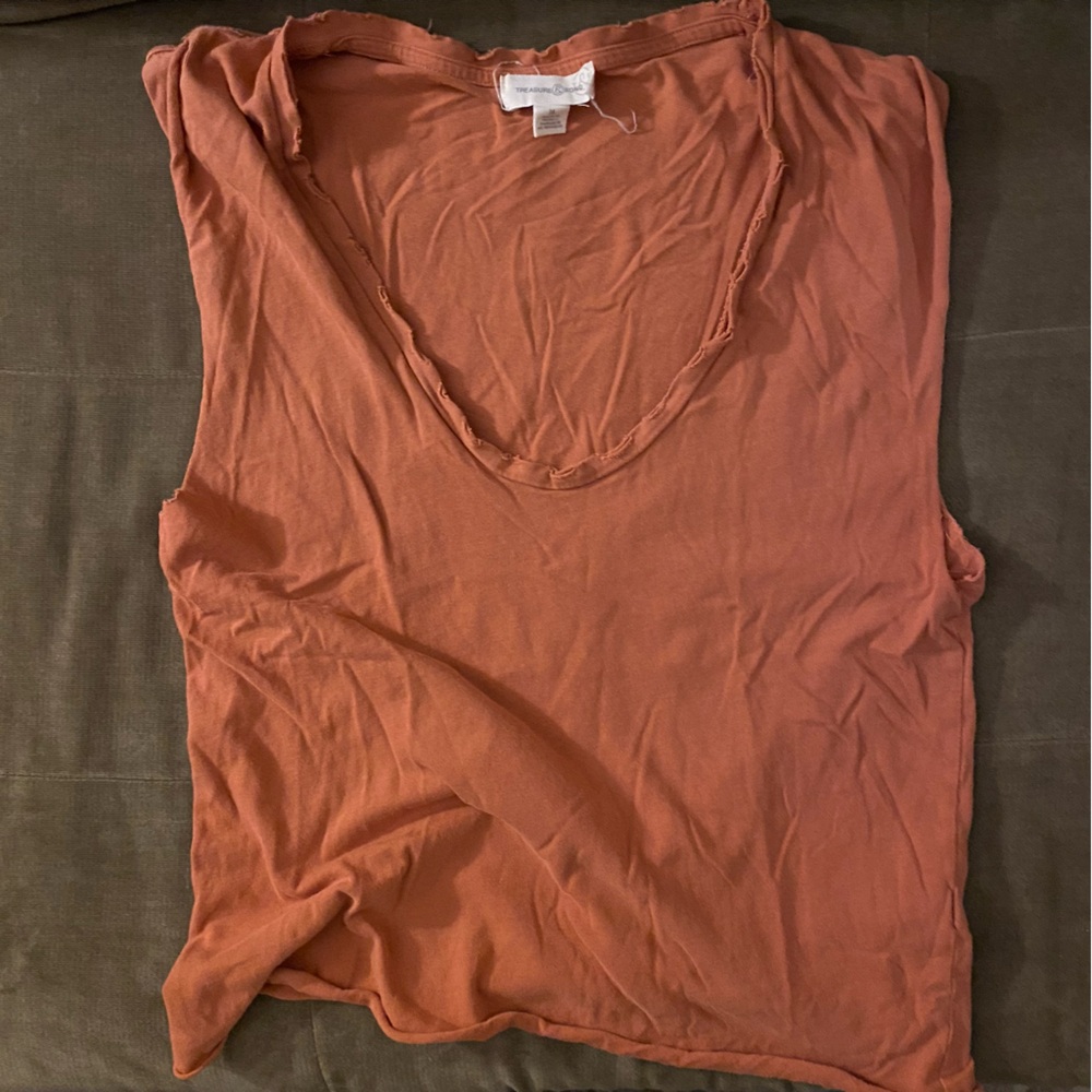 Boho Orange Tank/Tee